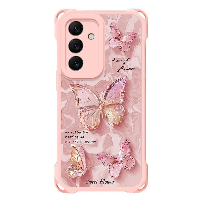 Corrugated Butterfly Phone Case For Samsung