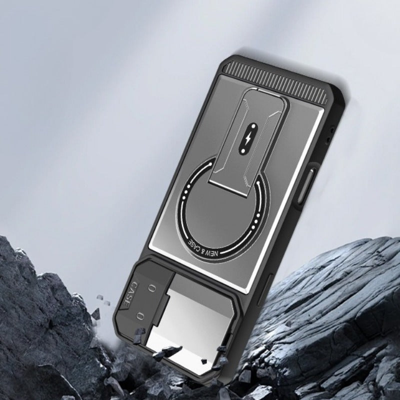 Magnetic Bracket Phone Case For iPhone