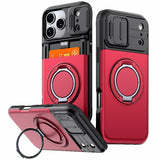 Card Slot Stand Holder  Wallet Case For iPhone