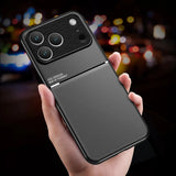 Leather Texture Magnet Case For iPhone