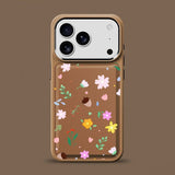 Full Screen Floral Phone Case For iPhone
