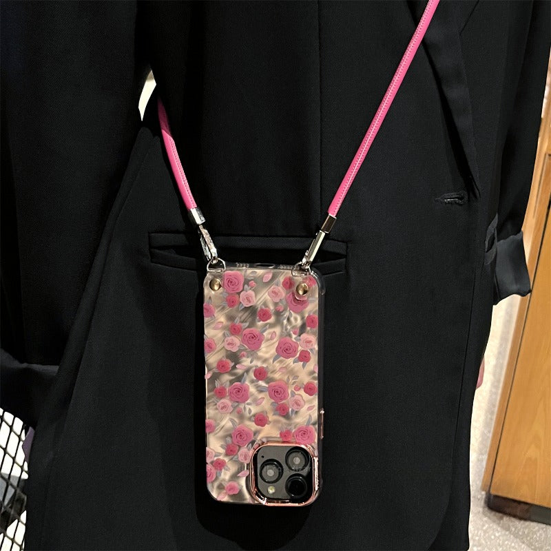 Fresh Pink Flower Phone Case For iPhone