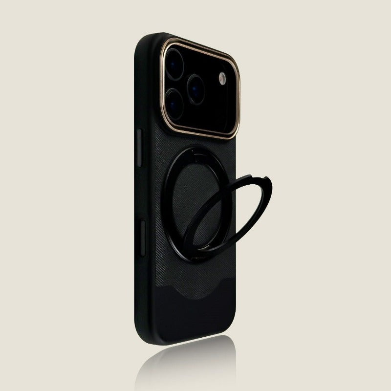 Simple Stand Skin-Feel Phone Case For iPhone