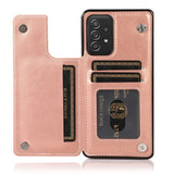 Flip Leather Wallet Case For Samsung