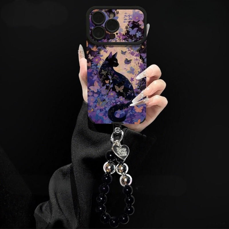 Cat Lanyard Phone Case For iPhone