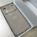 Soft Rubber Breathable Phone Case For iPhone