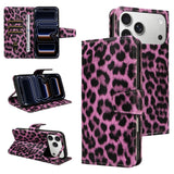 Leopard Print Leather Phone Case For iPhone