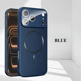 Breathable and Heat-dissipating Magnetic Phone Case For iPhone