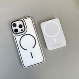 Simple Magnetic Phone Case For iPhone