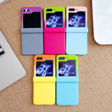 Two-tone Skin-feel Phone Case For Samsung Z FLIP 7 6 5 4 3
