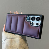 Airbag Down Jacket Protective Phone Case For Samsung