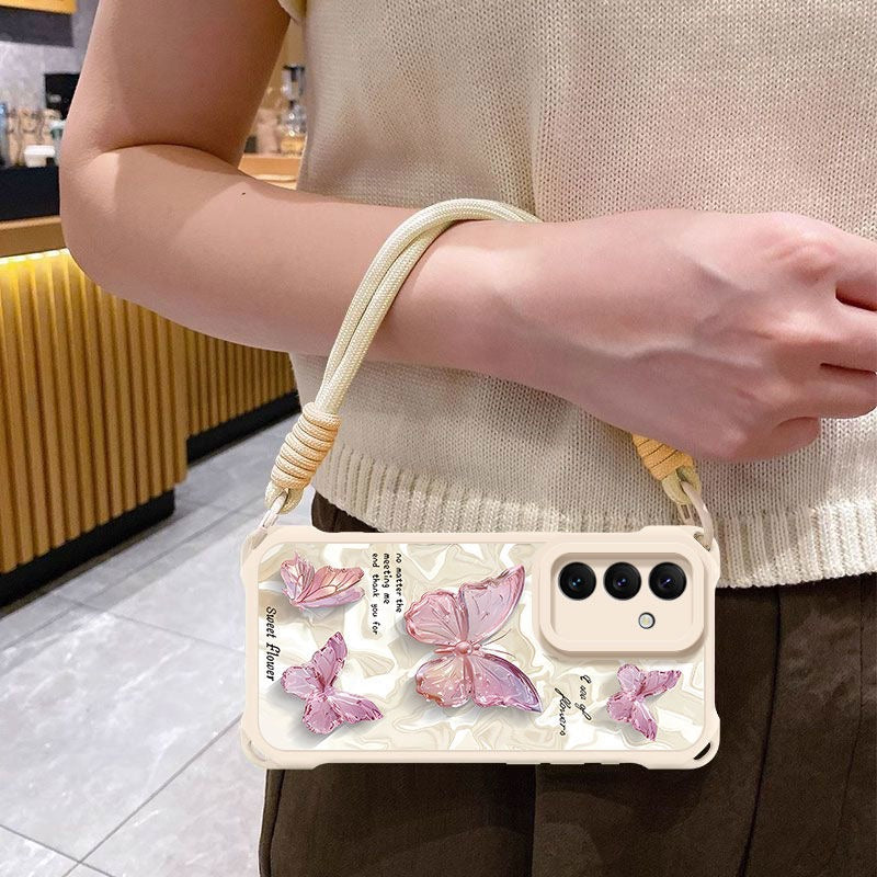 Corrugated Butterfly Phone Case For Samsung