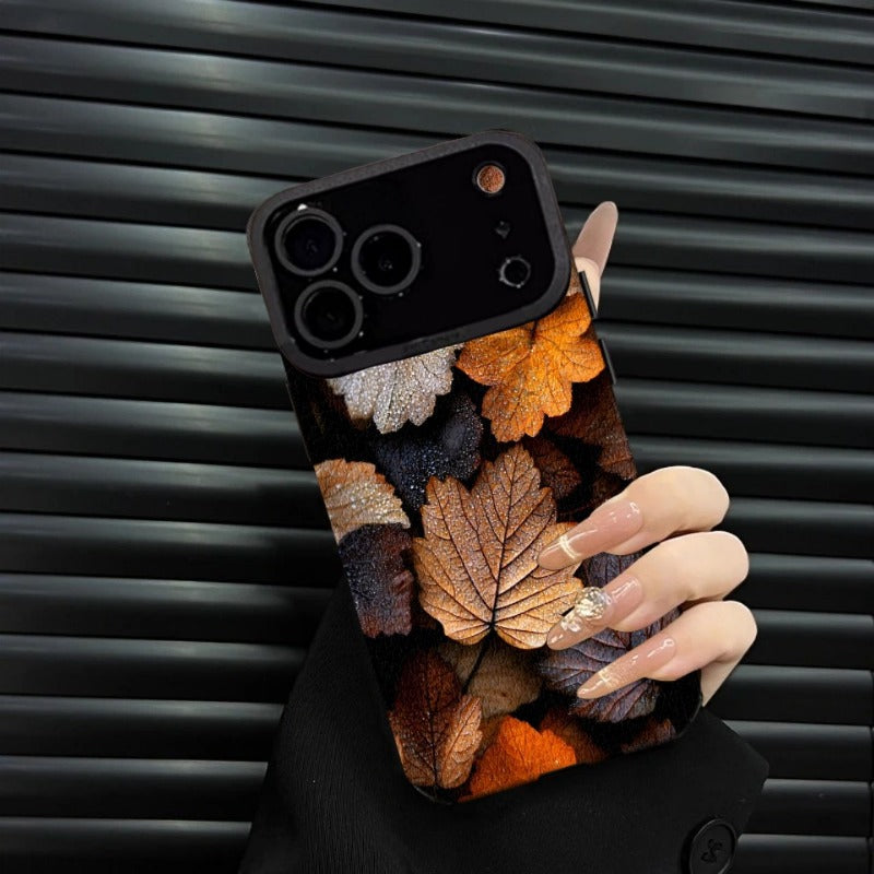 Maple Leaf Lanyard Phone Case For iPhone