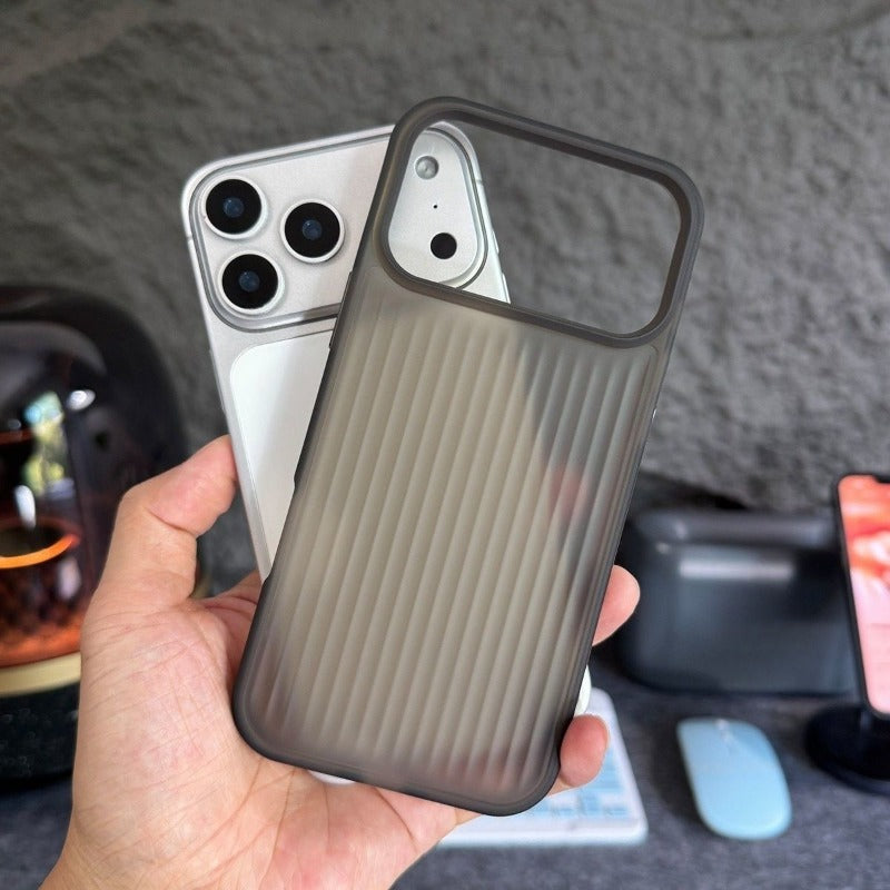 Frosted Corrugated Phone Case For iPhone
