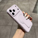 Large View Window Magnetic Phone Case For iPhone