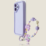 Bowknot Beaded Phone Case For iPhone
