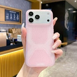 Jelly-like Mesh Soft Silicone Phone Case For iPhone