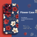 Flower Silicone Phone Case For iPhone