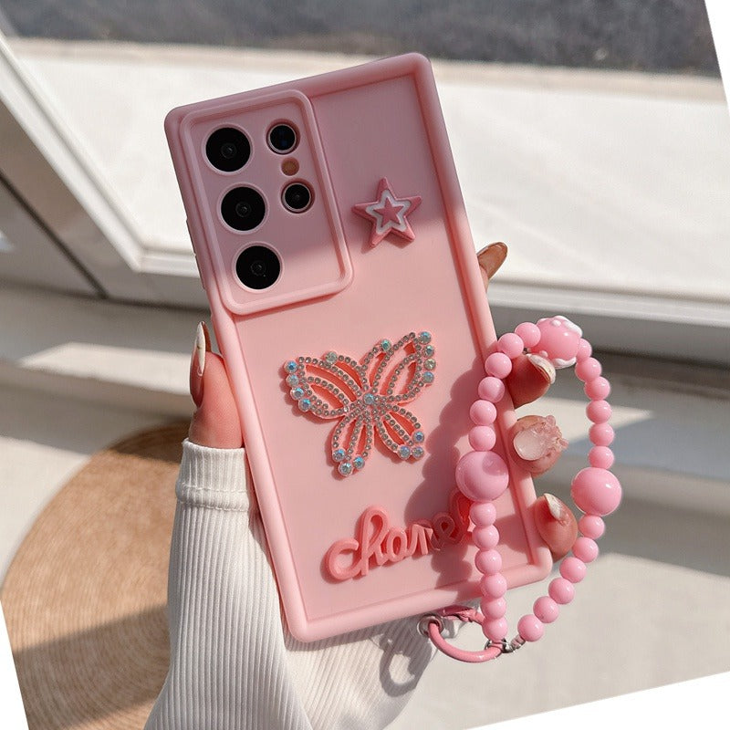 Butterfly Star Silicone Phone Case For Samsung