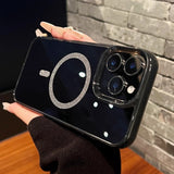 Glitter Magnetic Drop-Proof Phone Case For iPhone