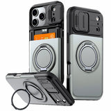 Card Slot Stand Holder  Wallet Case For iPhone