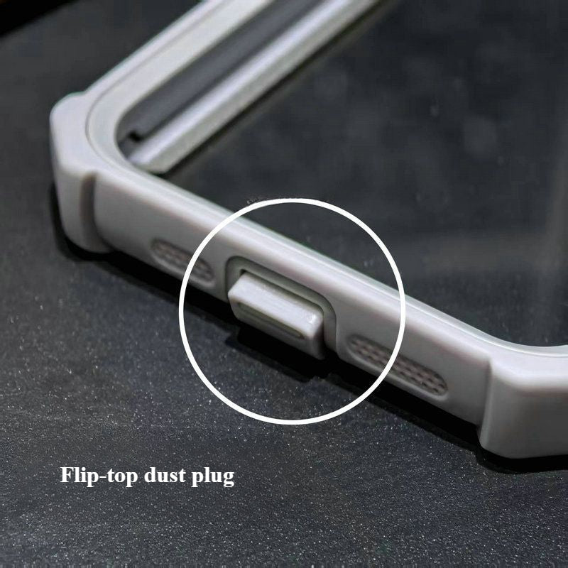 Thickened Double-layer Anti-fall Transparent Phone Case For iPhone