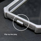 Thickened Double-layer Anti-fall Transparent Phone Case For iPhone