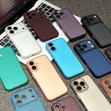 Frosted Semi-Transparent Phone Case For iPhone