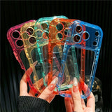 Minimalist Full-coverage Silicone Phone Case For iPhone