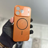 Breathable and Heat-dissipating Magnetic Phone Case For iPhone
