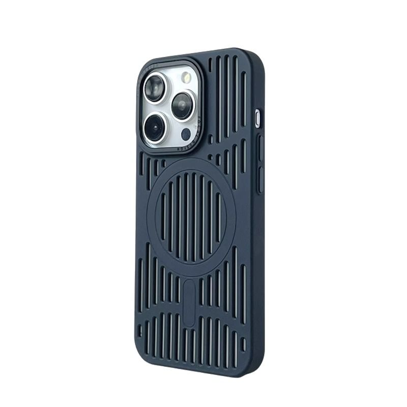 Heat Dissipation Magnetic Frosted Phone Case For iPhone