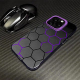 Honeycomb Design Phone Case For iPhone