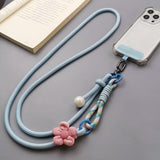 Flower-patterned Crossbody Multi-functional Neck Strap