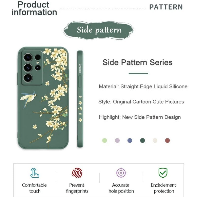 Plum Tree Branch Phone Case For Samsung
