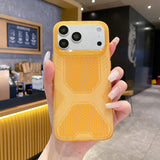 Jelly-like Mesh Soft Silicone Phone Case For iPhone