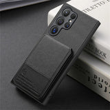 Wallet with Card Holder Phone Case For Samsung