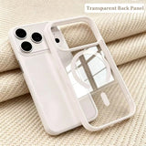 Transparent Wireless Charge Phone Case For iPhone