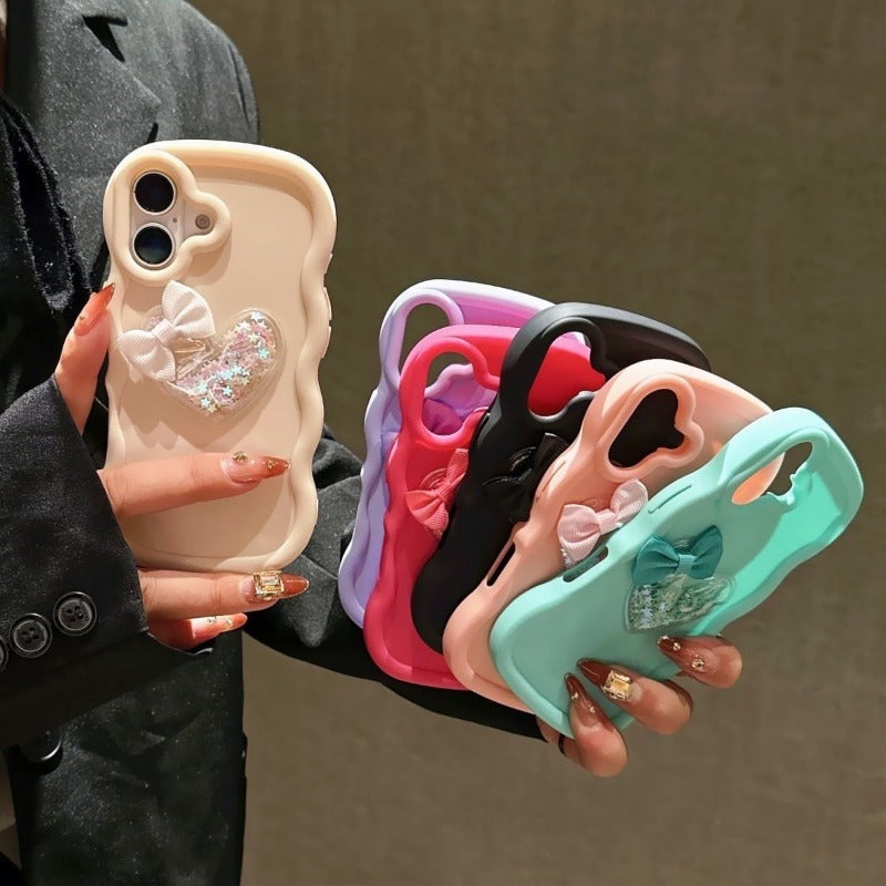 Quicksand Star Phone Case For iPhone