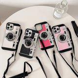 Creative 3D Camera Phone Case For iPhone