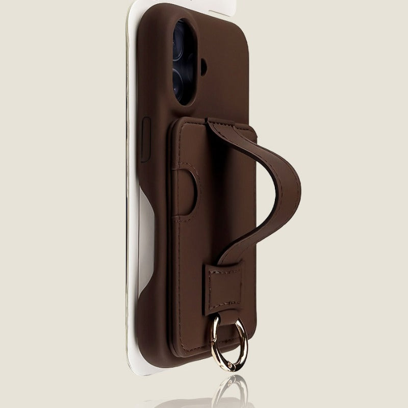 Card Wristband Phone Case For iPhone