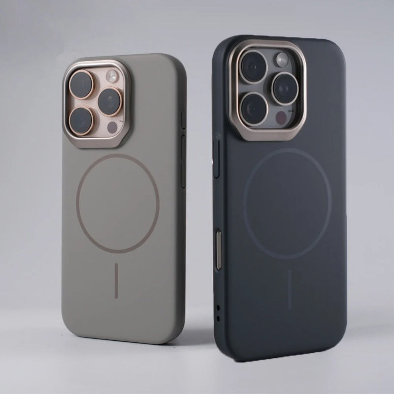 Hard Matte Shockproof Magnetic Case For iPhone