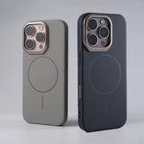 Hard Matte Shockproof Magnetic Case For iPhone