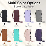 Lanyard Flip Cards Sold Wallet Leather Case For iPhone