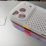 Soft Rubber Breathable Phone Case For iPhone