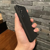 Matte quicksand Slim Soft Sandstone Back Case For Samsung