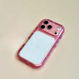 Transparent Candy-Colored Phone Case For iPhone