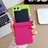 Two-tone Skin-feel Phone Case For Samsung Z FLIP 7 6 5 4 3