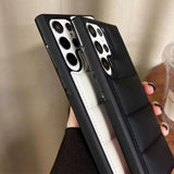 Airbag Down Jacket Protective Phone Case For Samsung