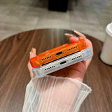 Camera Protection Silicone Neon Soft TPU Clear Case For iPhone