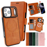 2 in 1  Wallet Magnetic Case For iPhone